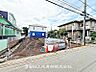 外観：現在建築中の現場で工事進行中です。現地写真（2026年8月14日撮影）をご覧ください。
