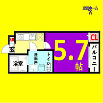 REVE今池  ｜ 愛知県名古屋市千種区今池南（賃貸アパート1K・3階・20.84㎡） その2