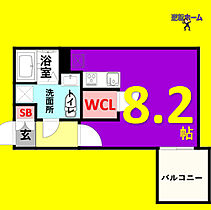 Ｂｒａｎｃｈｅ車道  ｜ 愛知県名古屋市東区葵3丁目（賃貸マンション1R・1階・25.03㎡） その2