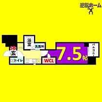 エステムコート名古屋平安通クチュール  ｜ 愛知県名古屋市北区平安2丁目（賃貸マンション1K・12階・25.49㎡） その2