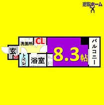 マリオン城西  ｜ 愛知県名古屋市西区城西1丁目（賃貸マンション1K・4階・24.90㎡） その2