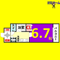 プレサンス泉セントマーク 208☆家賃下げました☆ ｜ 愛知県名古屋市東区泉1丁目8-23（賃貸マンション1K・2階・21.28㎡） その2