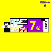 愛知県名古屋市北区上飯田通1丁目（賃貸マンション1K・2階・24.18㎡） その2