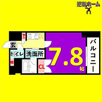 レジデンス金山スクエア(旧プライムアーバン金山)  ｜ 愛知県名古屋市中区正木4丁目（賃貸マンション1K・2階・24.17㎡） その2