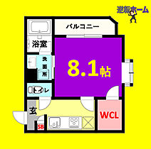 愛知県名古屋市千種区姫池通2丁目（賃貸マンション1K・4階・24.90㎡） その2