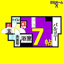 スクエア・アパートメント  ｜ 愛知県名古屋市中区大須3丁目（賃貸マンション1R・7階・23.89㎡） その2