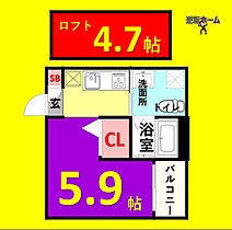 Castello　chiave(カストロキアー  ｜ 愛知県名古屋市瑞穂区鍵田町1丁目（賃貸アパート1R・2階・21.66㎡） その2