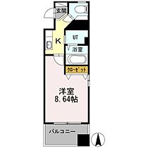 愛知県名古屋市中村区名駅南1丁目（賃貸マンション1K・3階・28.10㎡） その2