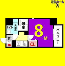 アクアヒルズ  ｜ 愛知県名古屋市中区千代田1丁目（賃貸マンション1K・6階・25.74㎡） その2