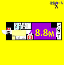 エステムプラザ名古屋・栄プレミアム  ｜ 愛知県名古屋市中区大須3丁目（賃貸マンション1K・4階・24.94㎡） その2