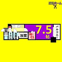 エスリード新栄プライム  ｜ 愛知県名古屋市中区新栄2丁目（賃貸マンション1K・8階・25.35㎡） その2