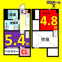 愛知県名古屋市中川区高畑5丁目（賃貸アパート1R・2階・22.47㎡） その2