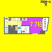 アマーレ葵  ｜ 愛知県名古屋市中区葵2丁目（賃貸マンション1K・2階・24.95㎡） その2