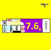 S-RESIDENCE堀田  ｜ 愛知県名古屋市瑞穂区苗代町（賃貸マンション1K・9階・24.54㎡） その2