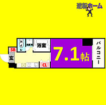 S-FORT神宮南  ｜ 愛知県名古屋市熱田区伝馬1丁目（賃貸マンション1K・8階・24.99㎡） その2