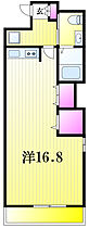 グランドルチェ1  ｜ 千葉県松戸市新松戸1丁目（賃貸マンション1R・6階・42.03㎡） その2