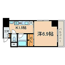 ラニカイビレッジ  ｜ 千葉県松戸市松戸（賃貸マンション1K・9階・25.03㎡） その2