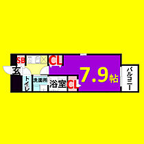 パルティール中村公園  ｜ 愛知県名古屋市中村区太閤通9丁目（賃貸マンション1K・2階・25.09㎡） その2