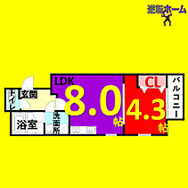 MOVE八田NORTH 202 ｜ 愛知県名古屋市中村区並木2丁目169（賃貸アパート1LDK・2階・30.13㎡） その2