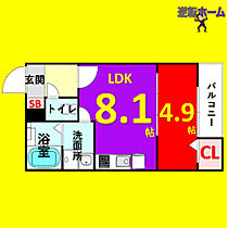 T.A上飯田東町5丁目  ｜ 愛知県名古屋市北区上飯田東町5丁目（賃貸アパート1LDK・2階・32.40㎡） その2