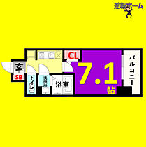 メイクスデザイン鶴舞  ｜ 愛知県名古屋市中区千代田5丁目（賃貸マンション1K・12階・23.22㎡） その2