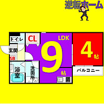 Patina烏森 101 ｜ 愛知県名古屋市中川区南脇町1丁目2-1（賃貸アパート1LDK・1階・31.26㎡） その2