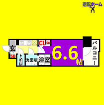 エスリード葵 広小路通  ｜ 愛知県名古屋市中区葵1丁目（賃貸マンション1K・6階・22.51㎡） その2