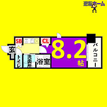 パルティール名駅北  ｜ 愛知県名古屋市西区菊井2丁目（賃貸マンション1K・4階・24.80㎡） その2