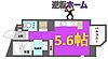 サン・エターナル亀城2階5.3万円