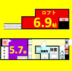 尾頭橋駅 5.4万円