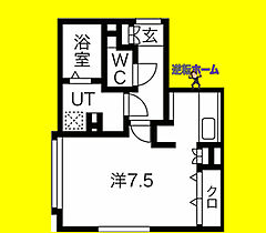 WELL COURT TENMA  ｜ 愛知県名古屋市熱田区伝馬2丁目（賃貸マンション1R・5階・27.83㎡） その2
