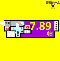 Branche本陣  ｜ 愛知県名古屋市中村区鳥居通2丁目（賃貸マンション1R・2階・25.23㎡） その2