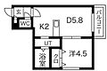 blanc4階5.8万円