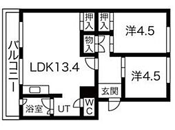 札幌西月寒団地3号棟