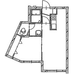 ヒナタミチ 4階1LDKの間取り