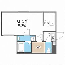 クレストII  ｜ 北海道札幌市白石区栄通15丁目（賃貸マンション1K・3階・26.43㎡） その2