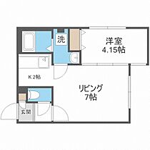 フロンティア  ｜ 北海道札幌市白石区本郷通11丁目北（賃貸マンション1LDK・3階・29.60㎡） その2