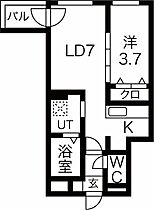 Court　Tiara(コートティアラ)  ｜ 北海道札幌市豊平区西岡四条8丁目（賃貸マンション1LDK・3階・30.20㎡） その2