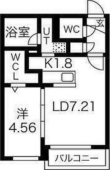 北海道札幌市白石区菊水三条4丁目(賃貸マンション1LDK・5階・33.52㎡)の写真 その2