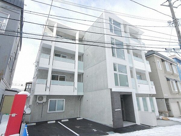 北海道札幌市豊平区平岸三条17丁目(賃貸マンション2LDK・1階・45.47㎡)の写真 その1