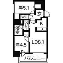 プライヴェル山鼻 壱番館  ｜ 北海道札幌市中央区南九条西12丁目（賃貸マンション2LDK・12階・45.50㎡） その2