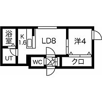 北海道札幌市豊平区平岸二条7丁目（賃貸マンション1LDK・5階・30.86㎡） その2