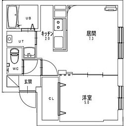 平岸駅 6.4万円