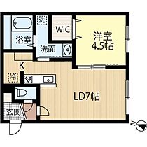 ガーデンクリスタル平岸  ｜ 北海道札幌市豊平区平岸五条12丁目（賃貸マンション1LDK・4階・34.22㎡） その2