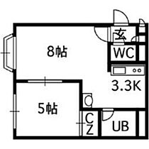 アクアボーン8・8  ｜ 北海道札幌市中央区南八条西8丁目（賃貸マンション1LDK・4階・33.00㎡） その2