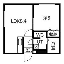 ブランノワール東札幌  ｜ 北海道札幌市白石区東札幌二条3丁目（賃貸マンション1LDK・2階・31.42㎡） その2