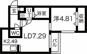 AYA HiLLS(エイワイエー　ヒルズ)  ｜ 北海道札幌市豊平区平岸一条7丁目（賃貸マンション1LDK・2階・34.28㎡） その2