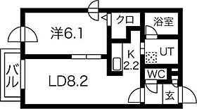 ピクシーガーデン美園  ｜ 北海道札幌市豊平区美園四条1丁目（賃貸マンション1LDK・4階・37.97㎡） その2