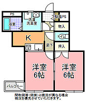 空間工房 302 ｜ 茨城県水戸市けやき台2丁目10-1（賃貸マンション2K・3階・37.56㎡） その2