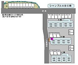 シャンブル　Ｂ棟 103 ｜ 茨城県水戸市平須町2-23（賃貸アパート1DK・1階・23.10㎡） その6